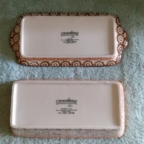 TEMP-TATIONS Ovenware 1 QT. Loaf Pan and bottom Tray - Picture 4 of 8